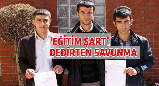 Sıfır alan öğrenciler kendilerini böyle savundu
